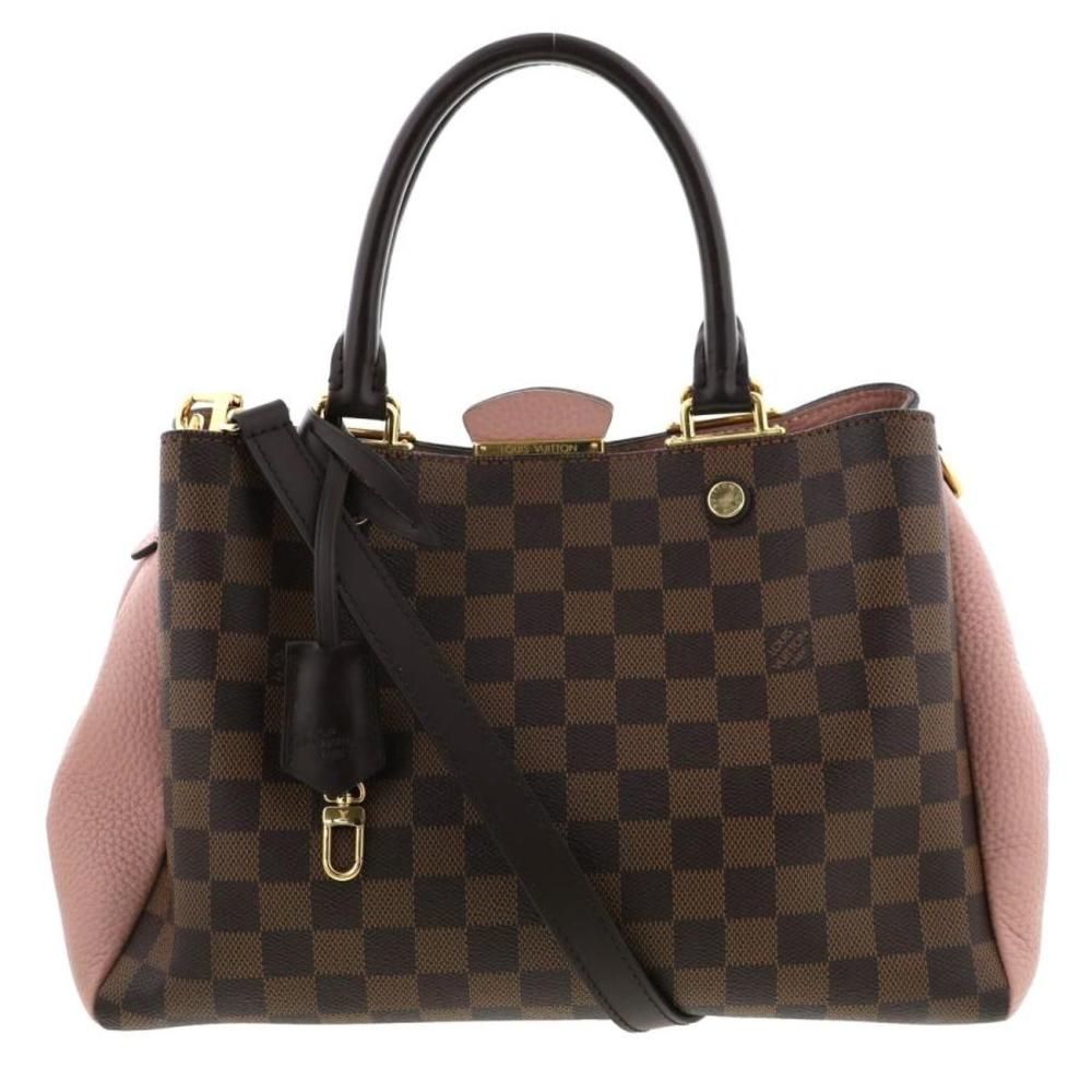 LOUIS VUITTON Brittany Damier Pink Shoulder Bag